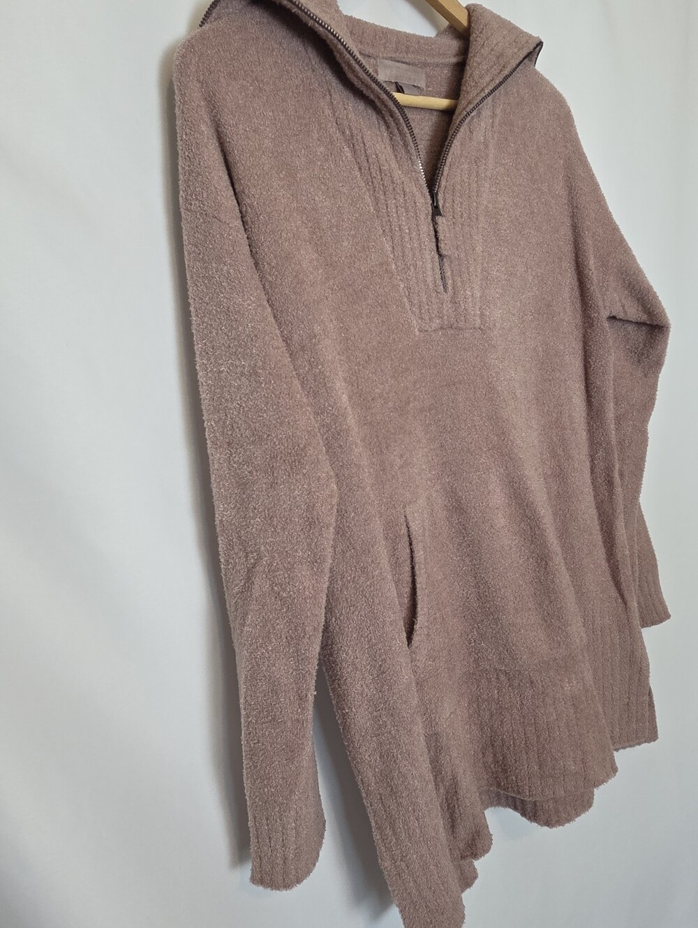 Barefoot Dreams Cozy Chic Lite Quarter Zip Pullover - Picture 6 of 13